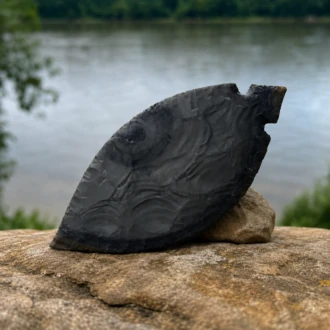 Hornstone Fulton Turkey Tail by Joel Robinson Stoneworks.