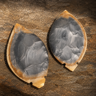 Hornstone Fulton Turkey Tails by Joel Robinson Stoneworks.