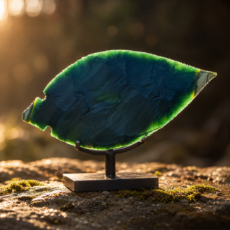 Imperial Jasper Fulton Turkey Tail by Joel Robinson Stoneworks.
