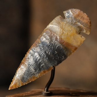 Kentucky Blue Chert Dovetail Point by Joel Robinson Stoneworks.