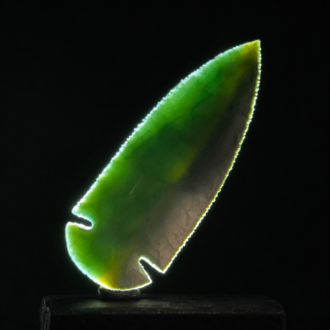 Imperial Jasper Dovetail Point by Joel Robinson Stoneworks.