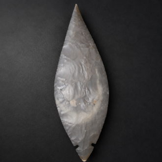 Hornstone Chert Fulton Turkey Tail by Joel Robinson Stoneworks.