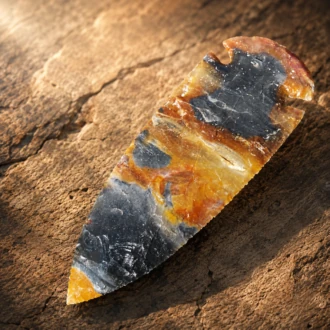 Kentucky Blue Dovetail Spear Point by Joel Robinson Stoneworks.