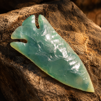 Imperial Jasper Deep Notch Lost Lake Point by Joel Robinson Stoneworks.